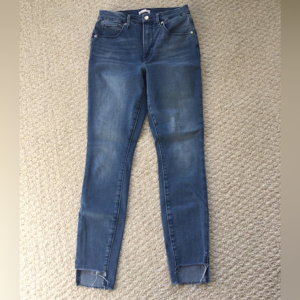 Good American good waist skinny jeans